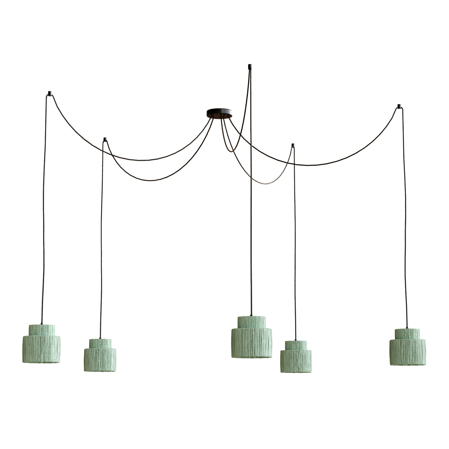 Подвесной светильник Inodesign Hiskias Crab Green 44.2015