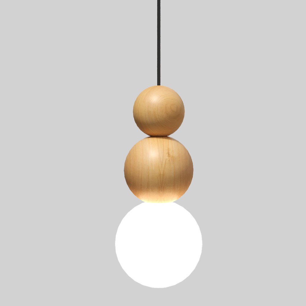 Подвесной светильник Inodesign Beads Bright Wood 44.2510