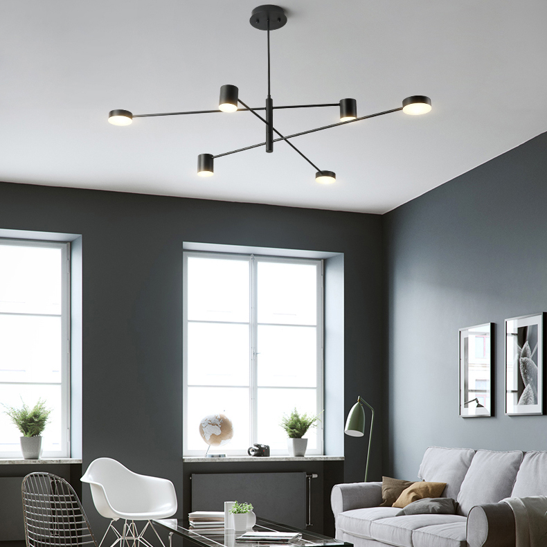Люстра на штанге Inodesign Motvikt Black 41.1206