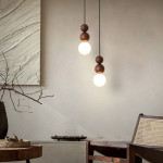Подвесной светильник Inodesign Beads Dark Wood 44.2410