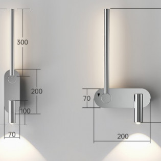 Бра Inodesign Botolf Chrome 44.4053 - 1