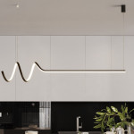 Подвесной светодиодный светильник Inodesign Damaris Black L70 44.7001