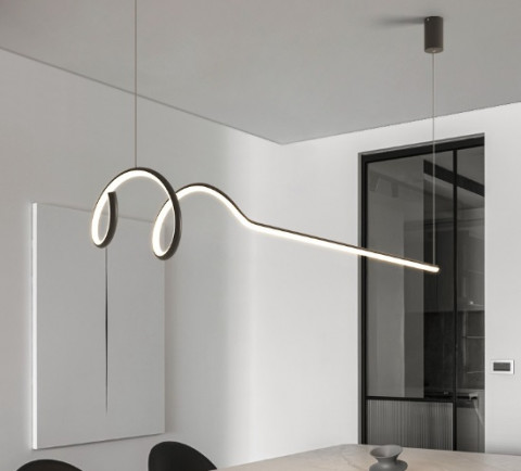 Подвесной светодиодный светильник Inodesign Damaris Black L70 44.7001