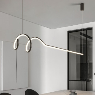 Подвесной светодиодный светильник Inodesign Damaris Black L70 44.7001 - 1