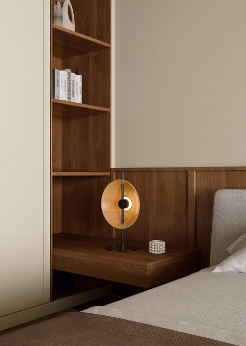 Настольная лампа Inodesign Delano Wood 44.5235