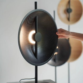 Настольная лампа Inodesign Delano Wood Black 44.5235 - 0