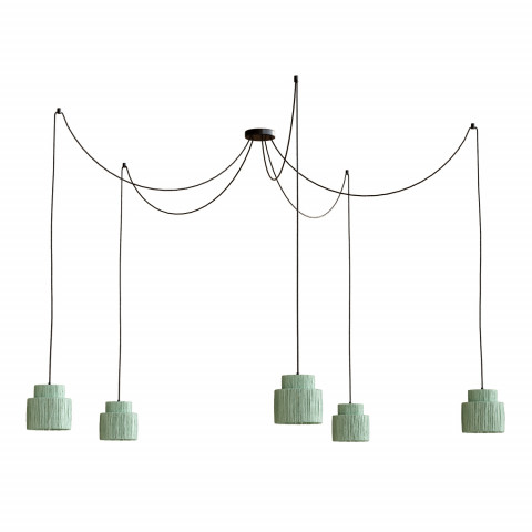 Подвесной светильник Inodesign Hiskias Crab Green 44.2015