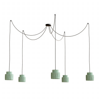 Подвесной светильник Inodesign Hiskias Crab Green 44.2015
