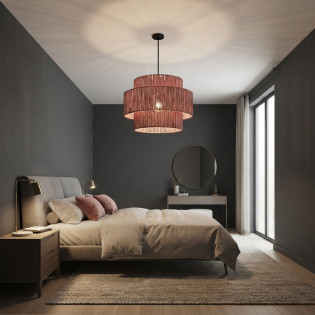 Подвесная люстра Inodesign Hiskias Pink 43.3550 - 1