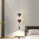 Подвесной светодиодный светильник Inodesign Lester Black 44.1555