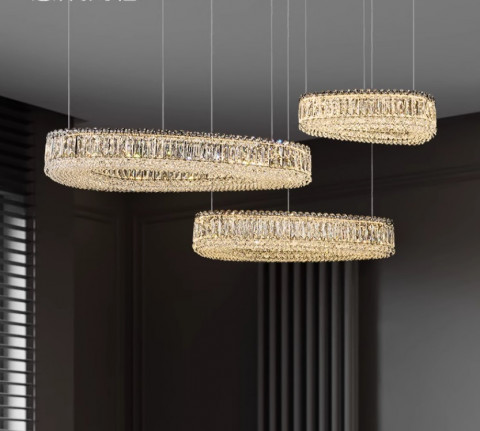 Подвесная светодиодная люстра Inodesign Luxury Crystal 40.95755