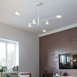 Люстра на штанге Inodesign Motvikt White 41.1216 - 0