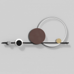 Настенный светодиодный светильник Inodesign Nort Brown 44.1205