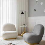 Кресло Inodesign Pacha lounge chair ivory 01.419