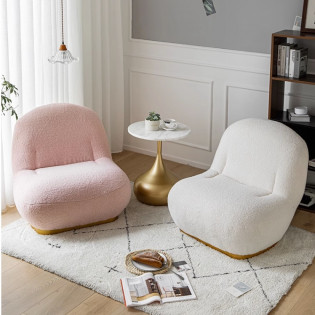 Кресло Inodesign Pacha lounge chair ivory 01.419 - 1