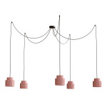 Подвесной светильник Inodesign Hiskias Crab Pink 44.2017