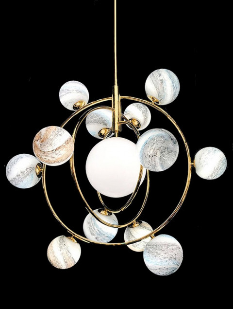 Люстра на штанге Inodesign Planet 40.2585