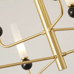 Люстра на штанге Inodesign Stenly Gold 8 44.12050