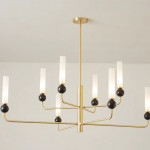 Люстра на штанге Inodesign Stenly Gold 8 44.12050